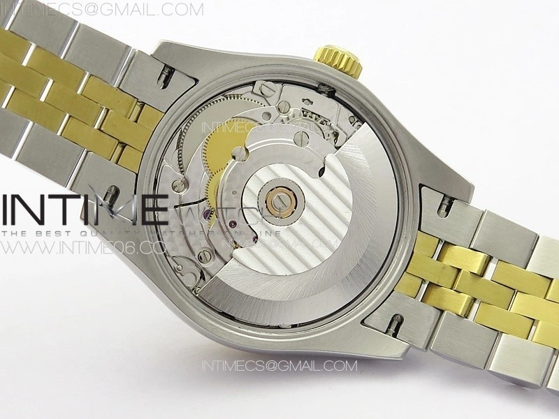 DateJust 31mm 72610 SS YG APSF Best Edition Green Flowers Crystals Dial on Jubilee Bracelet A2824