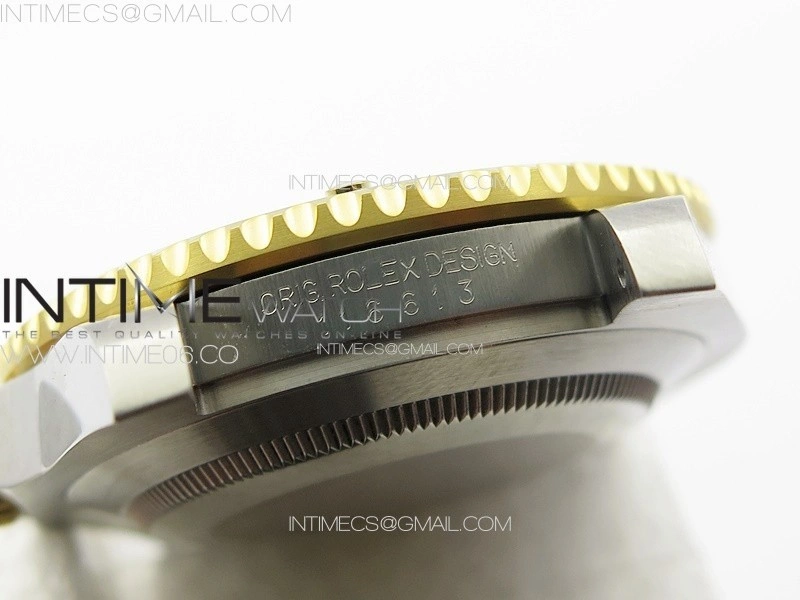 Submariner 116613 LN Black Ceramic SS YG VSF 1:1 Best Edition Black Dial on SS YG Bracelet VS3135