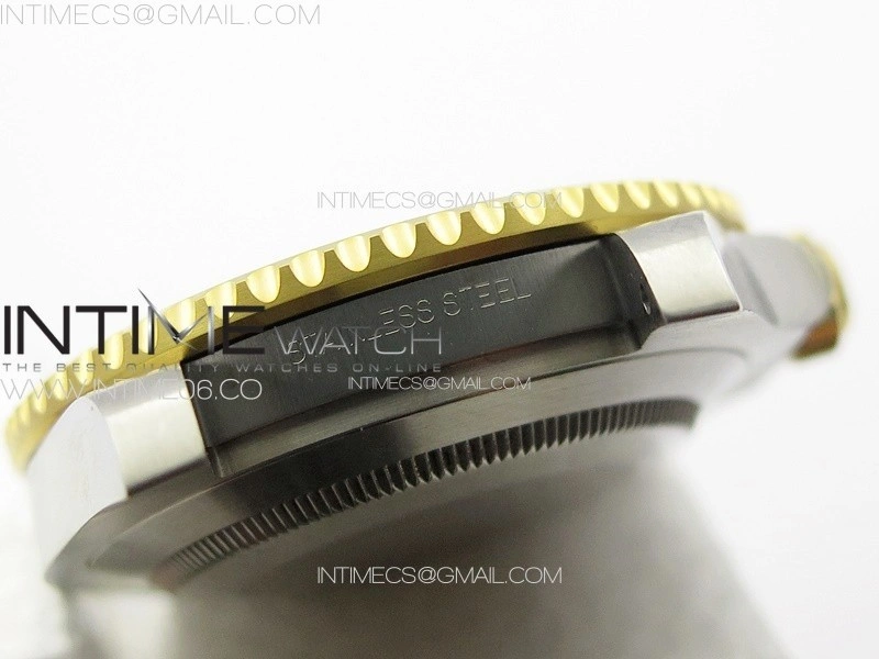 Submariner 116613 LN Black Ceramic SS YG VSF 1:1 Best Edition Black Dial on SS YG Bracelet VS3135
