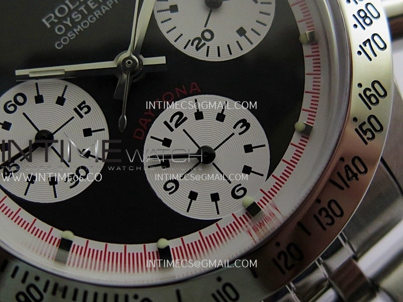 Daytona 6262 SS MSF Best Edition Black Dial White Subdials On SS Jubilee Bracelet Venus 75