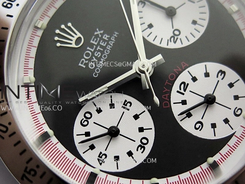 Daytona 6262 SS MSF Best Edition Black Dial White Subdials On SS Jubilee Bracelet Venus 75