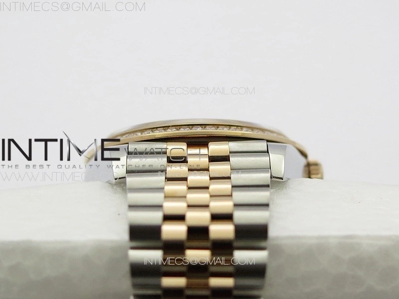 DateJust 36 SS YG 126231 Diamonds Bezel JDF 1:1 Best Edition New Silver Dial on Jubilee SS YG Bracelet