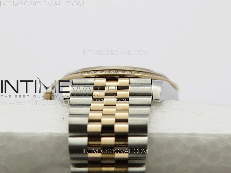 DateJust 36 SS YG 126231 Diamonds Bezel JDF 1:1 Best Edition New Silver Dial on Jubilee SS YG Bracelet
