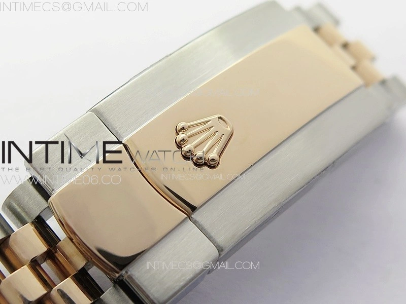 DateJust 36 SS YG 126231 Diamonds Bezel JDF 1:1 Best Edition New Silver Dial on Jubilee SS YG Bracelet