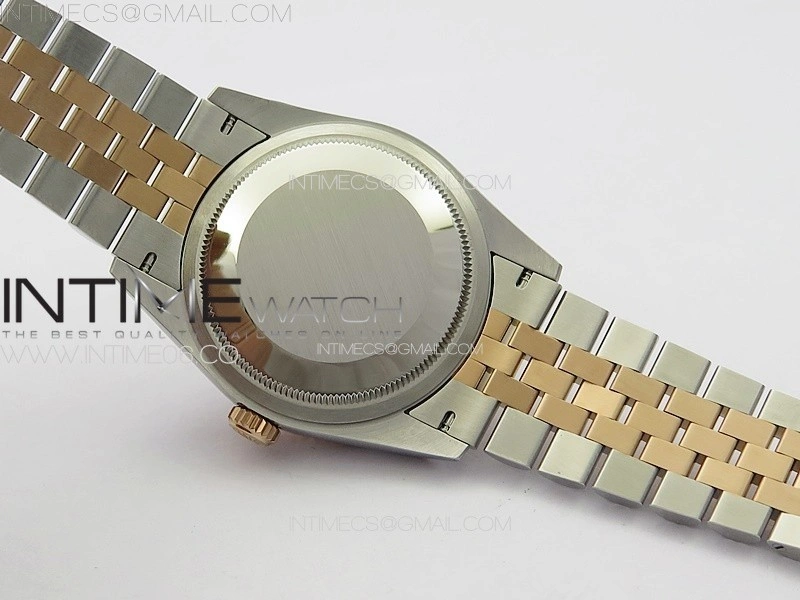 DateJust 36 SS YG 126231 Diamonds Bezel JDF 1:1 Best Edition New Silver Dial on Jubilee SS YG Bracelet