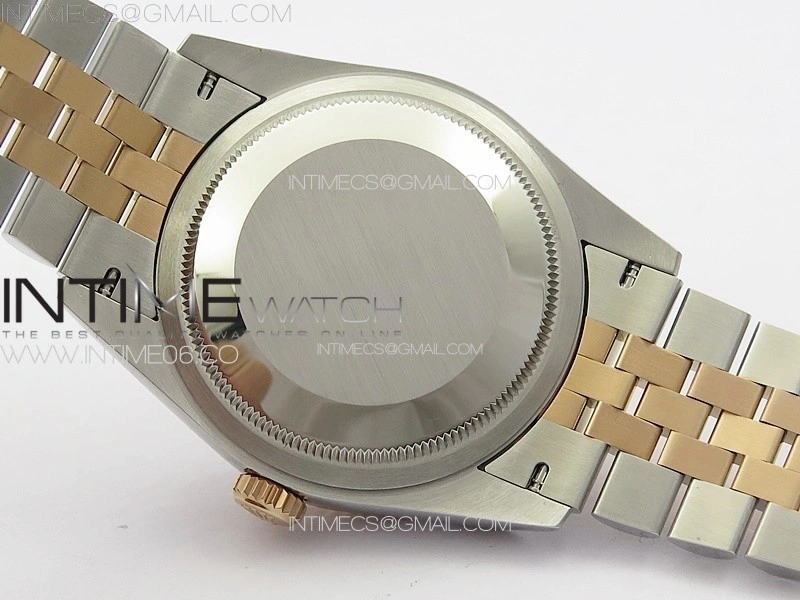 DateJust 36 SS YG 126231 Diamonds Bezel JDF 1:1 Best Edition New Silver Dial on Jubilee SS YG Bracelet