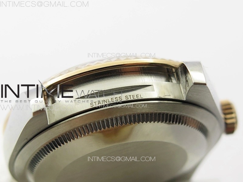 DateJust 36 SS YG 126231 Diamonds Bezel JDF 1:1 Best Edition New Silver Dial on Jubilee SS YG Bracelet