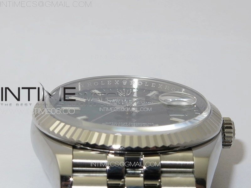 DateJust 36 SS 126234 VSF 1:1 Best Edition 904L Steel Green Leaves Dial on Jubilee Bracelet VS3235