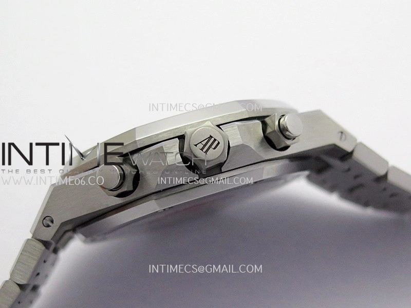 Royal Oak Chrono 26240 50th SS V2 DDF 1:1 Best Edition Green Dial On SS Bracelet Super Clone DD4401