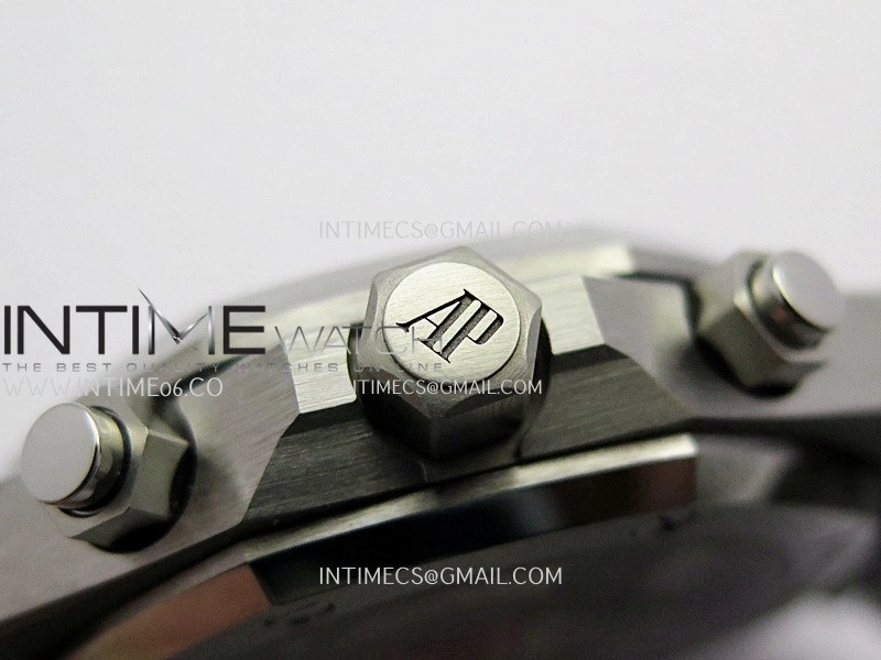 Royal Oak Chrono 26240 50th SS V2 DDF 1:1 Best Edition Green Dial On SS Bracelet Super Clone DD4401