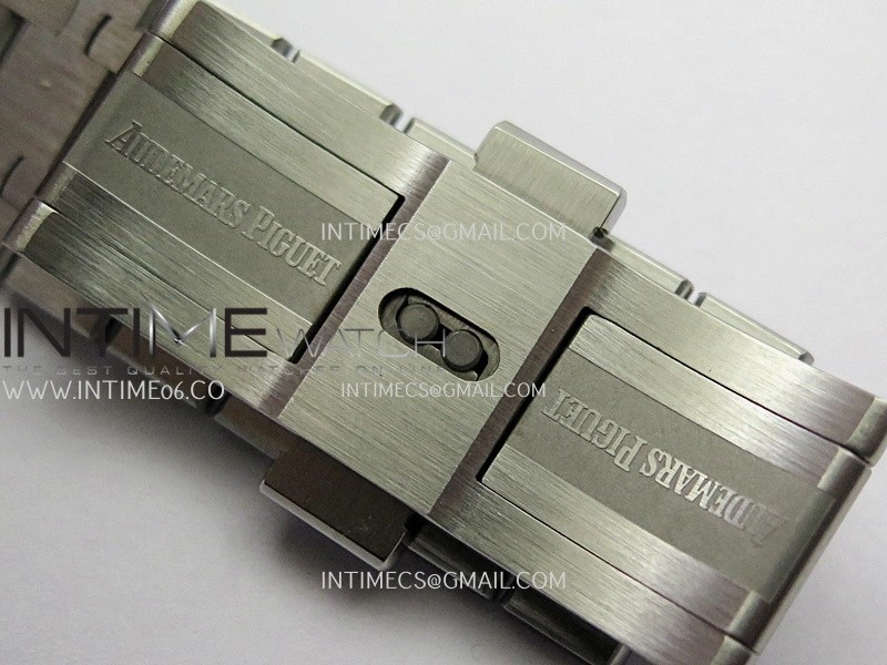 Royal Oak Chrono 26240 50th SS V2 DDF 1:1 Best Edition Green Dial On SS Bracelet Super Clone DD4401