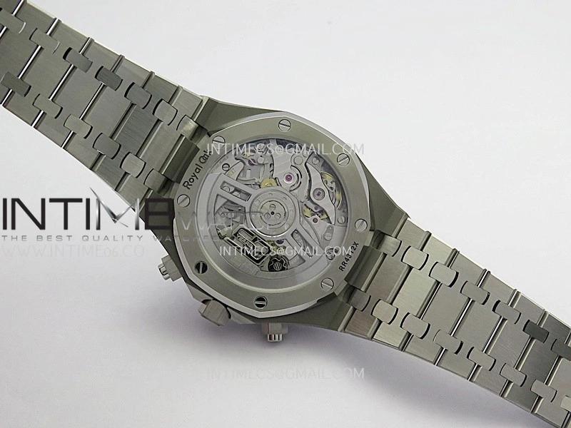 Royal Oak Chrono 26240 50th SS V2 DDF 1:1 Best Edition Green Dial On SS Bracelet Super Clone DD4401