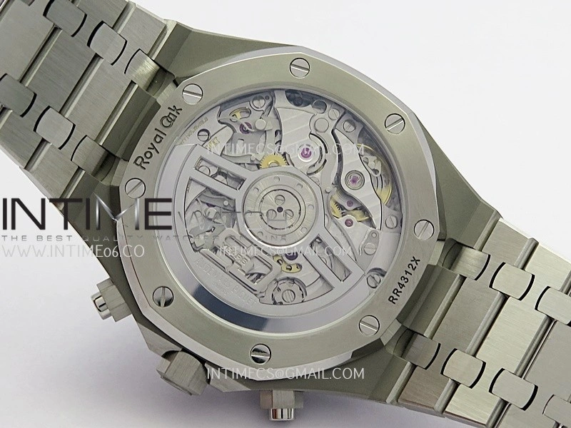 Royal Oak Chrono 26240 50th SS V2 DDF 1:1 Best Edition Green Dial On SS Bracelet Super Clone DD4401