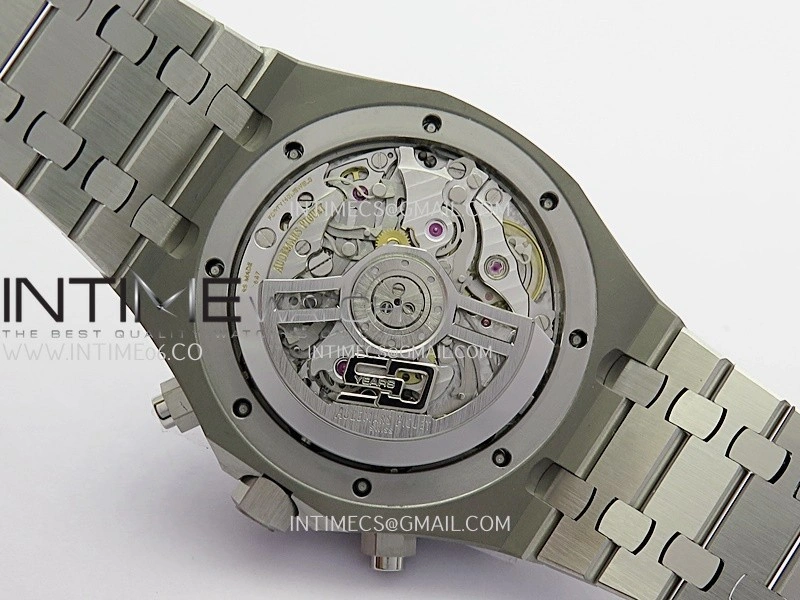Royal Oak Chrono 26240 50th SS V2 DDF 1:1 Best Edition Green Dial On SS Bracelet Super Clone DD4401