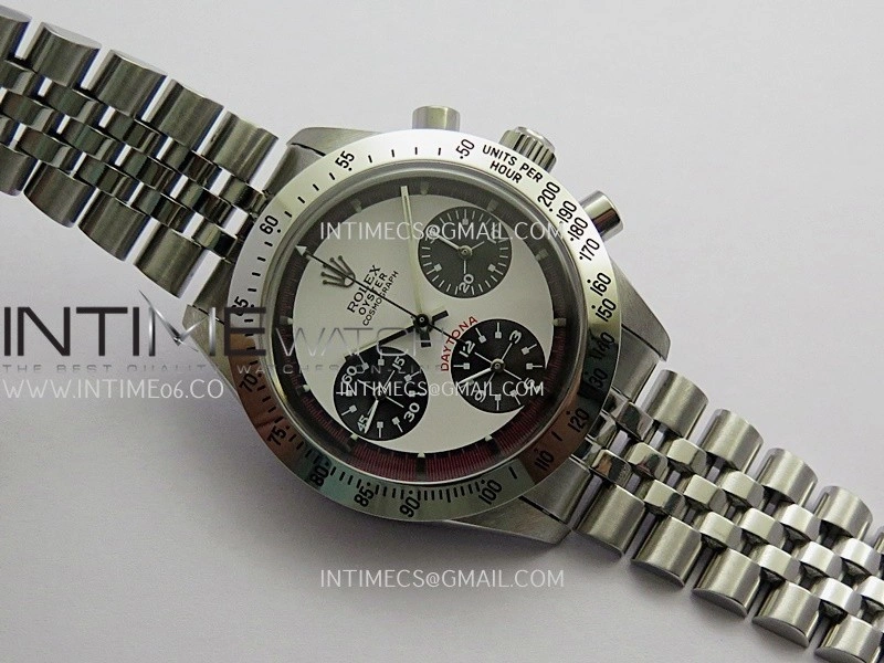 Daytona 6263 SS MSF Best Edition White Dial Black Subdials On SS Jubilee Bracelet Venus 75