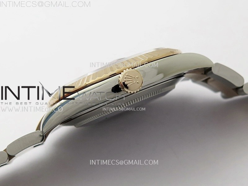 DateJust 41mm 126331 904 SS RG AR+F 1:1 Brown Dial Sticks Markers On SS RG Oyster Bracelet DD3235 V2