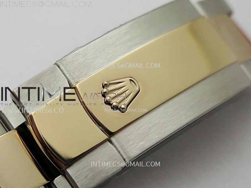 DateJust 41mm 126331 904 SS RG AR+F 1:1 Brown Dial Sticks Markers On SS RG Oyster Bracelet DD3235 V2