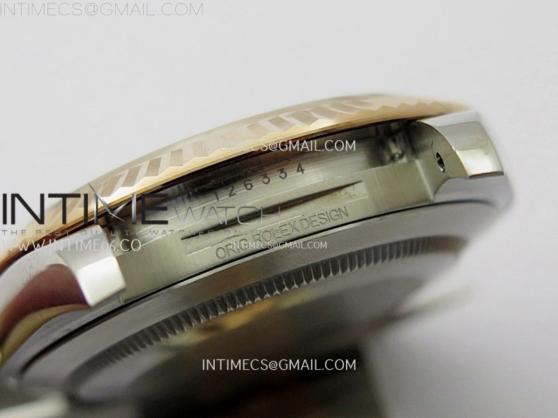 DateJust 41mm 126331 904 SS RG AR+F 1:1 White Dial Stick Markers On SS RG Jubilee Bracelet DD3235 V2