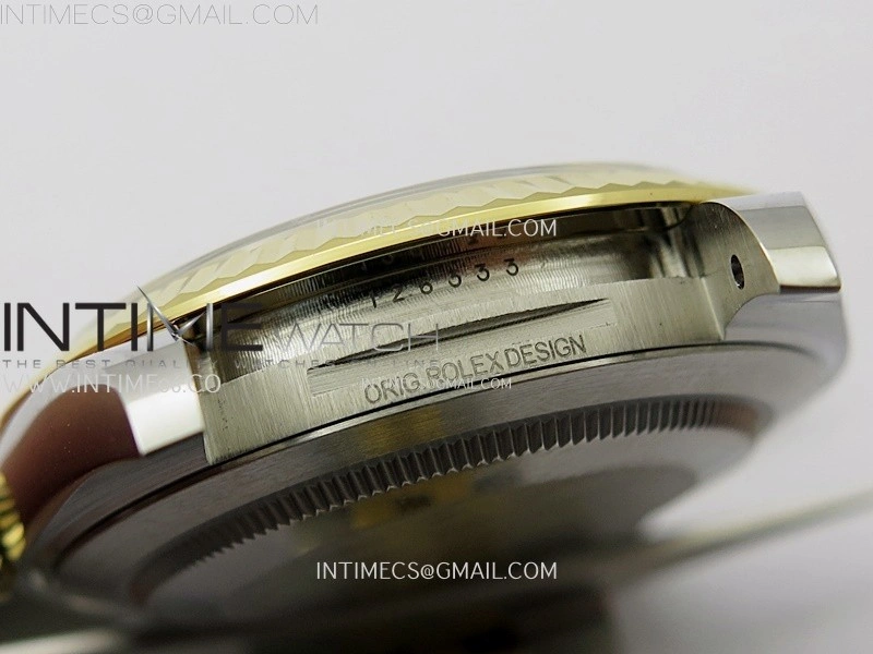 DateJust 41mm 126333 904 SS YG AR+F 1:1 Black Dial Stick Markers On SS YG Jubilee Bracelet DD3235 V2