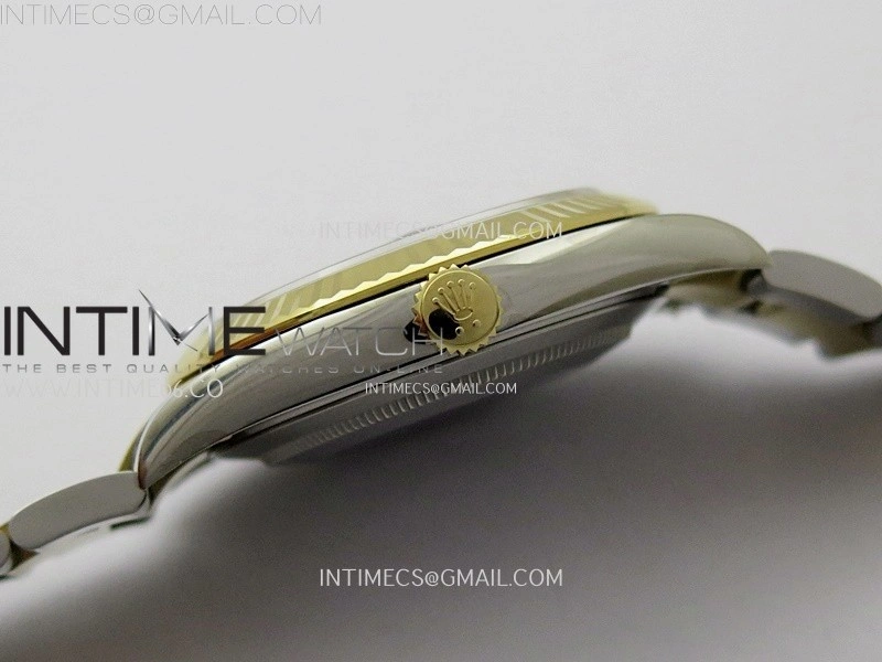 DateJust 41mm 126333 904 SS YG AR+F 1:1 Gold Dial Diamond Markers On SS YG Oyster Bracelet DD3235 V2