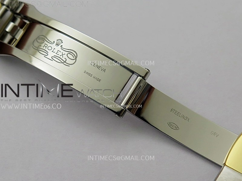DateJust 41mm 126333 904 SS YG AR+F 1:1 Silver Dial Stick Markers On SS YG Oyster Bracelet DD3235 V2