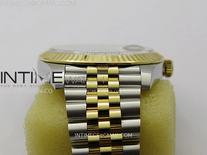 DateJust 41mm 126333 904 SS YG AR+F 1:1 White Dial Stick Markers On SS YG Jubilee Bracelet DD3235 V2