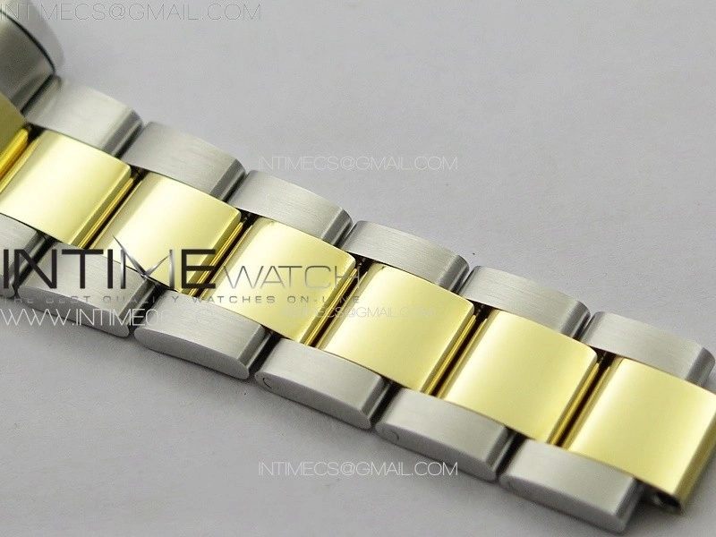 DAYTONA 116503 YG SS APSF BLACK DIAL YG SUBDIAL CRYSTAL MARKERS ON YG SS BRACELET SLIM A7750
