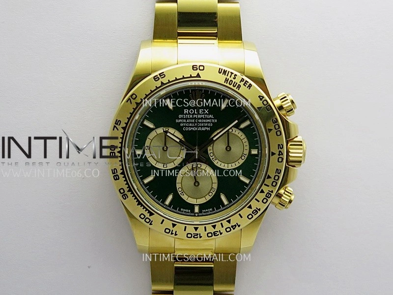 Daytona 126508 Gain Weight Clean Plus 1:1 Best Edition Green Dial On Oyster Bracelet DD4131