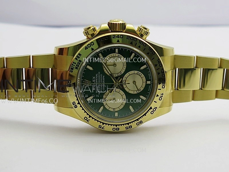 Daytona 126508 Gain Weight Clean Plus 1:1 Best Edition Green Dial On Oyster Bracelet DD4131