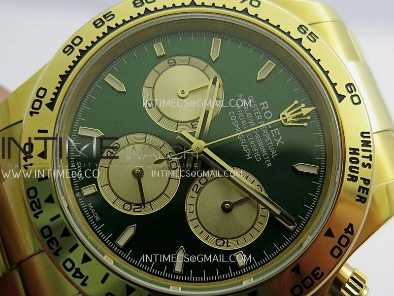 Daytona 126508 Gain Weight Clean Plus 1:1 Best Edition Green Dial On Oyster Bracelet DD4131