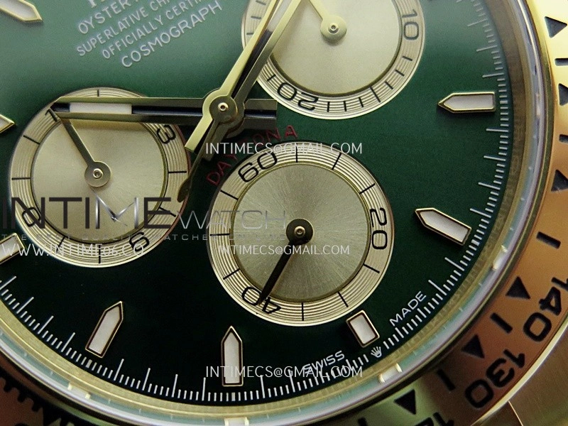 Daytona 126508 Gain Weight Clean Plus 1:1 Best Edition Green Dial On Oyster Bracelet DD4131
