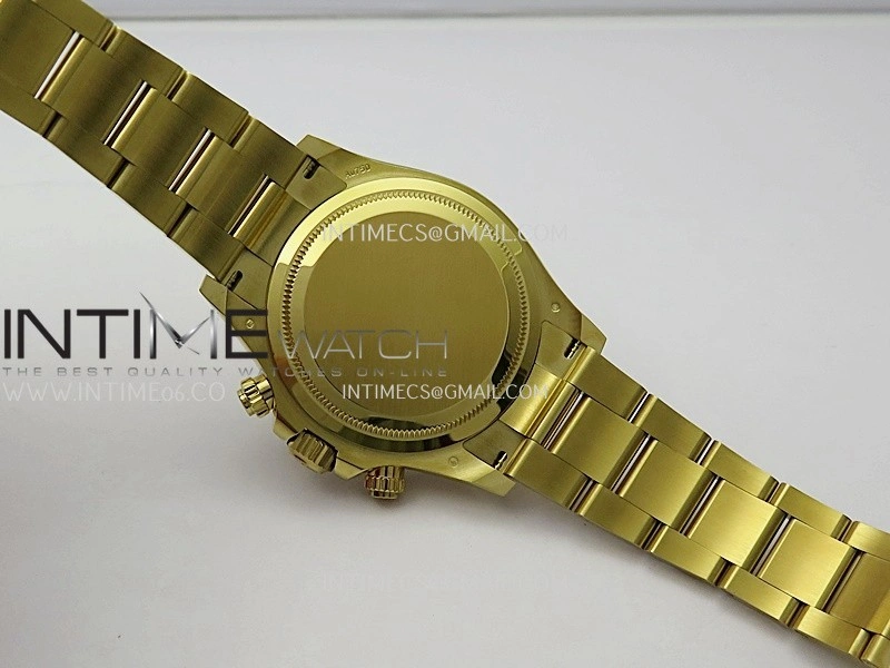 Daytona 126508 YG APSF 1:1 Best Edition Green Dial Stick Markers On 904L YG Bracelet SH4131