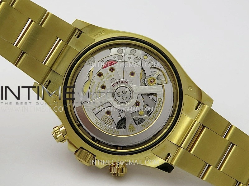 Daytona 126508 YG APSF 1:1 Best Edition Green Dial Stick Markers On 904L YG Bracelet SH4131