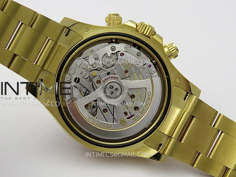 Daytona 126508 YG APSF 1:1 Best Edition Green Dial Stick Markers On 904L YG Bracelet SH4131