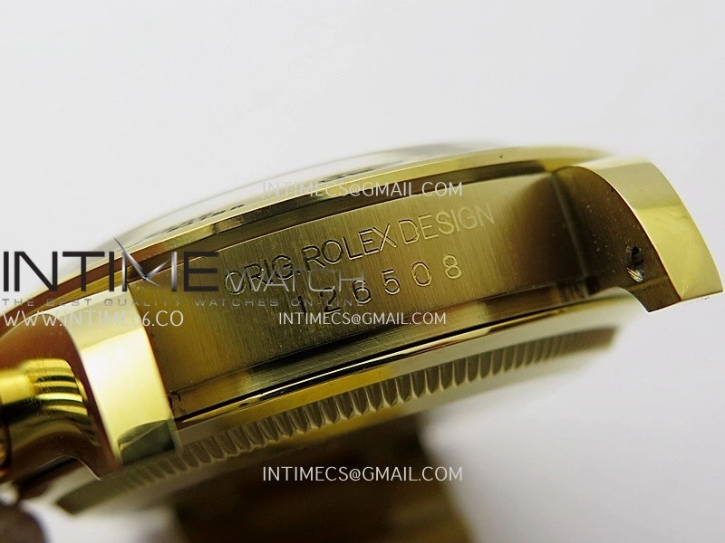 Daytona 126508 YG APSF 1:1 Best Edition Green Dial Stick Markers On 904L YG Bracelet SH4131