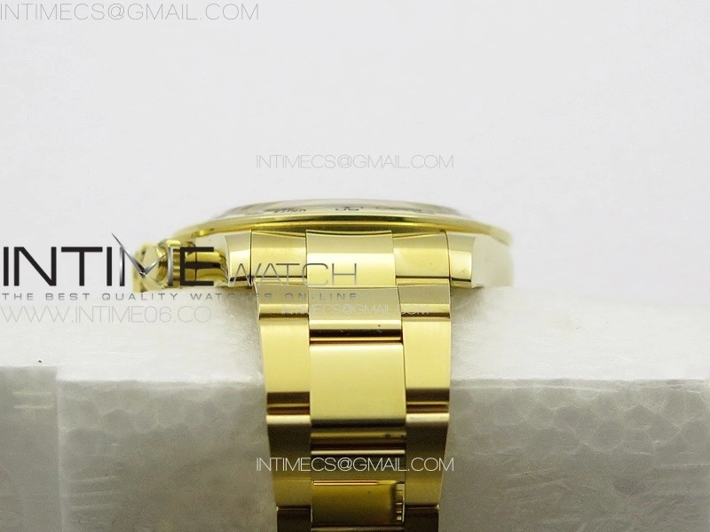 Daytona 116508 YG BTF 1:1 Best Edition 904L SS Case and Bracelet Black Diamonds Dial SA4130