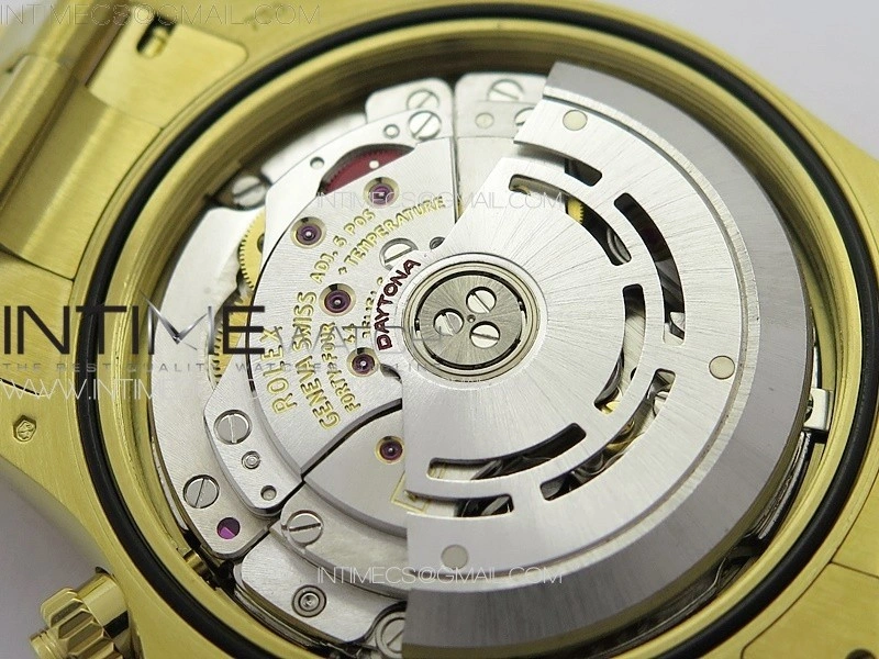 Daytona 116508 YG BTF 1:1 Best Edition 904L SS Case and Bracelet Black Diamonds Dial SA4130