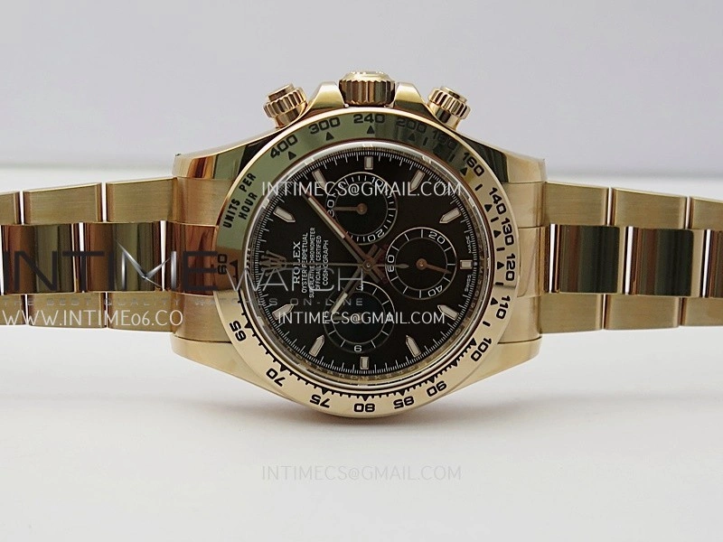 Daytona 126509 RG APSF 1:1 Best Edition Brown Dial Stick Markers on 904L RG Bracelet SH4131