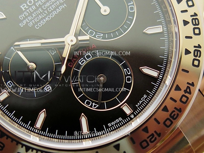 Daytona 126509 RG APSF 1:1 Best Edition Brown Dial Stick Markers on 904L RG Bracelet SH4131