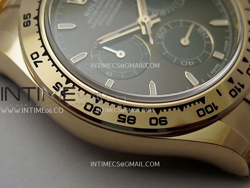 Daytona 126509 RG APSF 1:1 Best Edition Brown Dial Stick Markers on 904L RG Bracelet SH4131