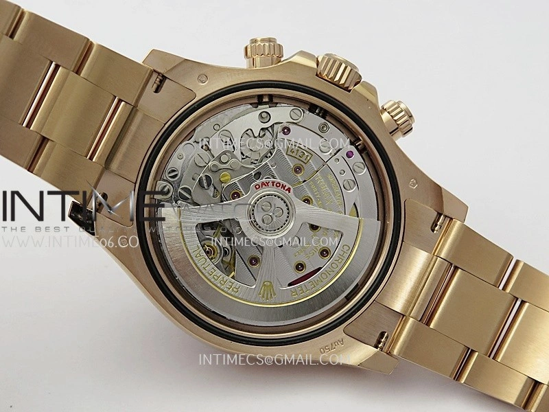 Daytona 126509 RG APSF 1:1 Best Edition Brown Dial Stick Markers on 904L RG Bracelet SH4131