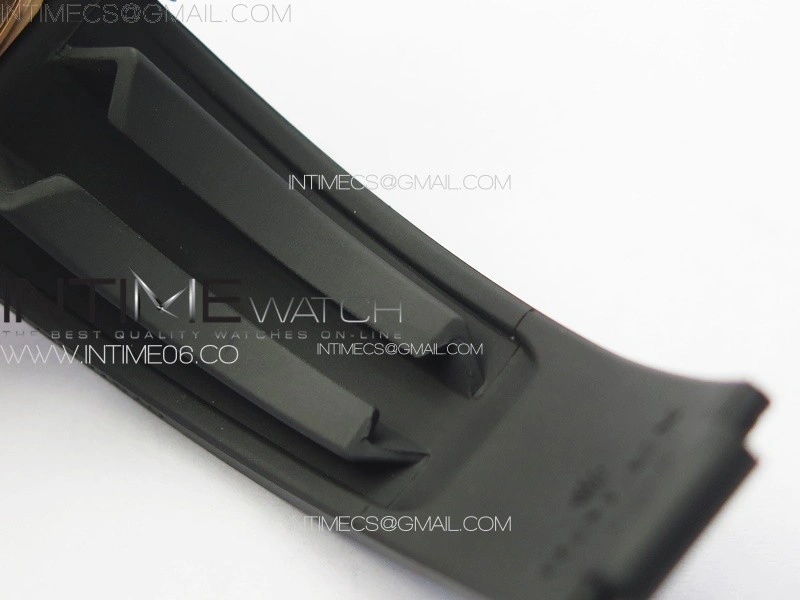 Yacht-Master 126655 RG VSF 1:1 Best Edition Black Ceramic Bezel on Oysterflex Rubber Strap VS3235