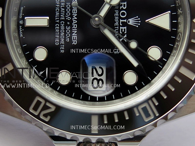 Submariner 126610 LN 904L Steel THBF 1:1 Best Edition Black Dial On 904L Steel Bracelet SH3235