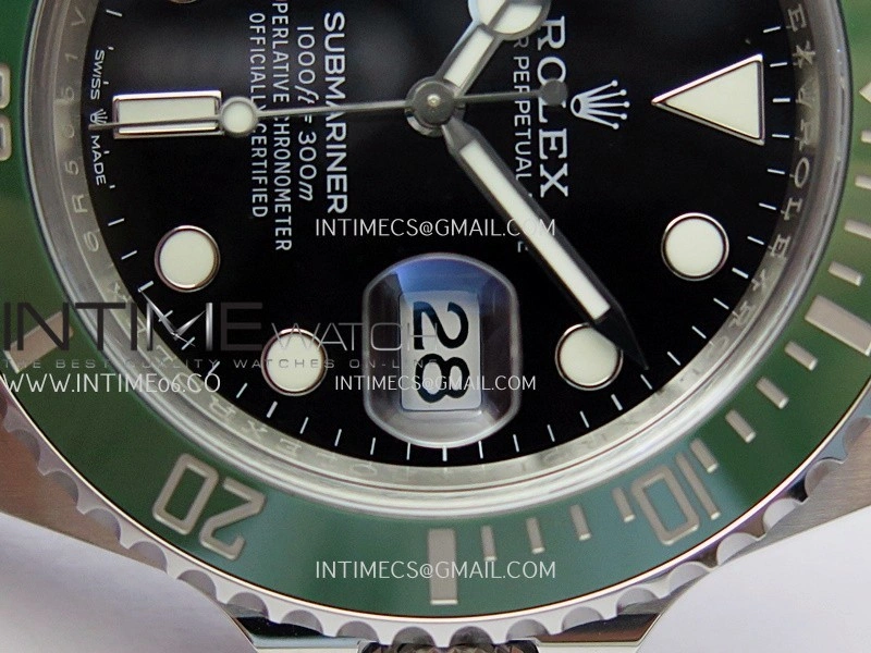 Submariner 126610 LV 904L Steel THBF 1:1 Best Edition Black Dial On 904L Steel Bracelet SH3235