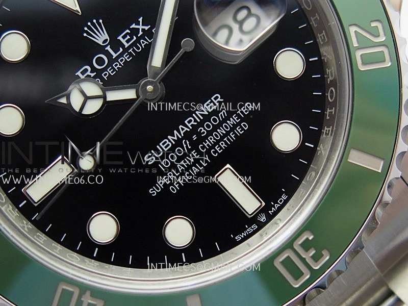 Submariner 126610 LV 904L Steel THBF 1:1 Best Edition Black Dial On 904L Steel Bracelet SH3235