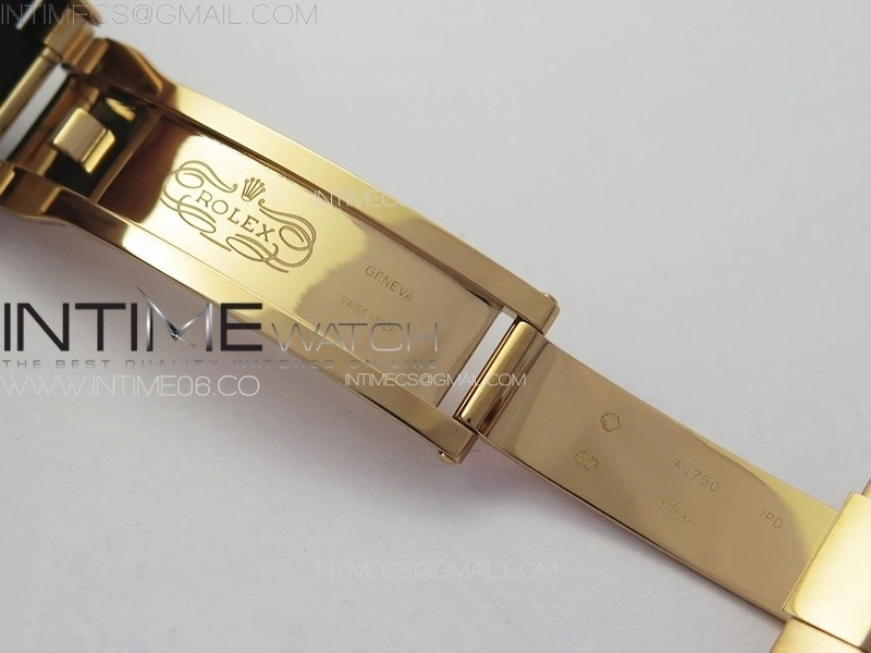 Yacht-Master 126655 RG C+F 1:1 Best Edition Black Ceramic Bezel on Oysterflex Rubber Strap VR3235