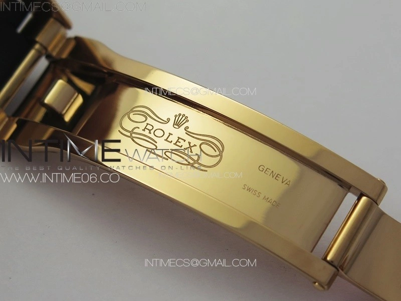 Yacht-Master 126655 RG C+F 1:1 Best Edition Black Ceramic Bezel on Oysterflex Rubber Strap VR3235