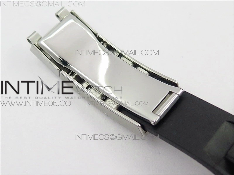 Yacht-Master 42mm 226659 316L BP 1:1 Best Edition 3D Black Ceramic Bezel on Black Rubber Strap SA3235
