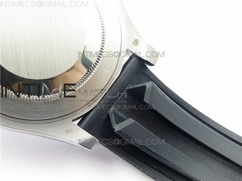 Yacht-Master 42mm 226659 316L BP 1:1 Best Edition 3D Black Ceramic Bezel on Black Rubber Strap SA3235