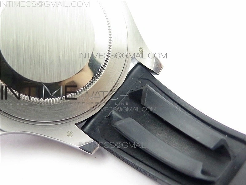 Yacht-Master 42mm 226659 316L BP 1:1 Best Edition 3D Black Ceramic Bezel on Black Rubber Strap SA3235